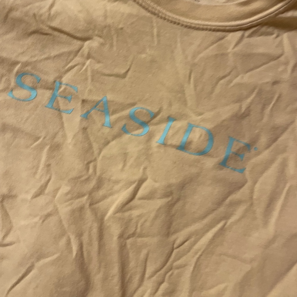 Seaside t shirt yellow